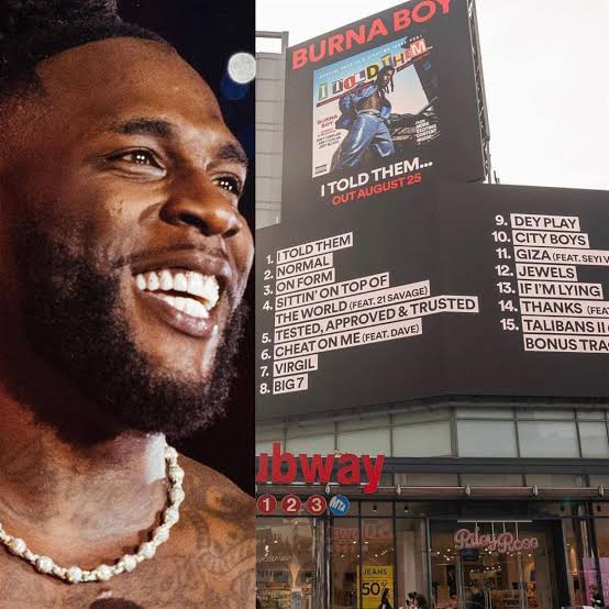 Achievement Unlocked: Burna Boy Makes History as First African Artist to Secure a UK Number One Album